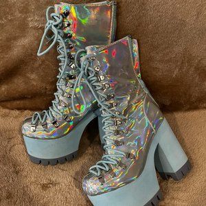 Rare Dolls Kill/Club EXX Y2K Boot